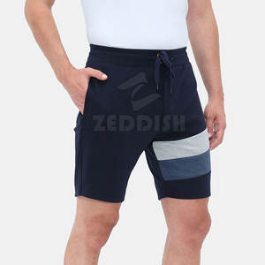 Short décontracté pour hommes à taille élastique de haute qualité nouveauté short de jogging respirant avec motif solide du Pakistan - Product Image 2