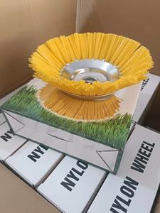 Fabbrica piastra per diserbo da 8 pollici in acciaio al carbonio spazzola per erbacce e filo Ultracut testa rifinitore con filo di Nylon - Product Image 6