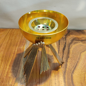 Última llegada Bakhoor quemador Metal elegante diseño árabe incienso quemador bonita fragancia para la venta para el suministro a granel - Product Image 2