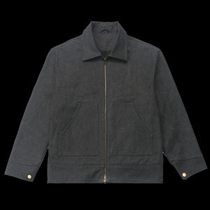 Chaqueta de invierno de lana para hombre con logotipo personalizado de tela de gamuza, chaquetas gruesas y cálidas para exteriores de alta calidad para hombre, abrigos - Product Image 6