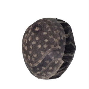 Postizo y Peluca de Cabello Humano 100% Remy Virgen Chino, Prótesis Capilar Taz Hair BD con Frente de Encaje y Ondas al Agua - Product Image 4