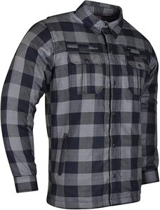 Chaqueta de Motocicleta de Franela con Forro Protector a Prueba de Viento para Invierno, Talla Grande para Hombre - Product Image 2