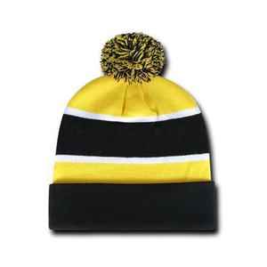 Gorros de Punto Personalizados con Logotipo, Multicolores, Unisex, para Hombre y Mujer, Transpirables e Impermeables, con Rayas de Algodón, para Esquí - Product Image 5