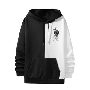 Sudadera con capucha para hombre, de algodón, de gran tamaño, con Logo impreso, de lana, liso, OEM, alta calidad, para invierno - Product Image 5