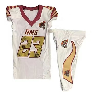 Precio bajo Envío rápido Calidad Premium Tackle Twill Hombres Uniforme de fútbol americano Agregar nombre de equipo personalizado logo Nombre del jugador - Product Image 5