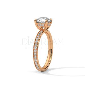 Los anillos solitarios de Plata de Ley 925 más populares para mujer, Diamante de moissanita con claridad VVS para anillo de bodas - Product Image 5