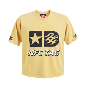 กางเกงขาสั้นและเสื้อยืดผ้าฝ้าย100% ย้อนยุคดั้งเดิมจากแบรนด์ดีไซเนอร์ของผู้ชาย - Product Image 2