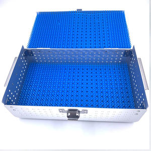 Bandeja de Esterilización de Instrumentos Quirúrgicos de Acero Inoxidable Manual, Más Vendida |   Uso Hospitalario de Alta Calidad - Product Image 2