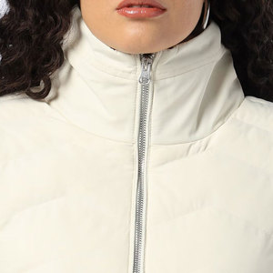 Veste en duvet pour femmes Veste respirante Manteau à bulles Femmes Manches longues Fermeture éclair épaisse Vestes à bulles - Product Image 4