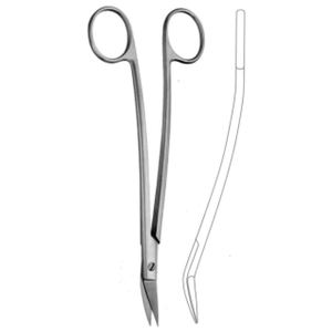 Tijeras dentales quirúrgicas Tijeras médicas curvas de acero inoxidable Tijeras de corte TC - Product Image 4