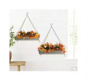 Venta al por mayor Maceta de plantas Diseño antiguo Macetas colgantes galvanizadas Macetas de alta calidad para uso en el jardín - Product Image 1