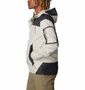 Veste coupe-vent décontractée en velours côtelé pour homme, grande taille, personnalisée, imperméable, respirante, zippée, tricotée, écologique, séchage rapide, idéale pour l'extérieur - Product Image 2