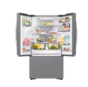 ลดราคาพิเศษจากโรงงาน สำหรับ Samsung 30 คิว ตู้เย็นแบบประตูฝรั่งเศส 3 ประตู MegaCapacity พร้อม Family Hub สีสเตนเลสสตีล - Product Image 3