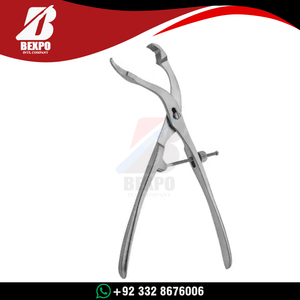 Pinzas Médicas para Sujeción de Huesos Animales, con Mecanismo de Trinquete, Abertura de Mandíbulas de 15.5cm, Acero Inoxidable, Instrumentos Ortopédicos Manuales, Certificación CE - Product Image 5