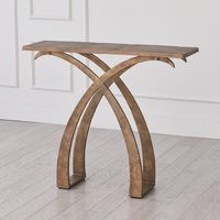 Neues Kreisdesign Schwarzer Eingangsbereich-Konsolentisch Metallrahmen & Marmorplatte, Moderner Flurtisch für Hotels Wohnzimmer Flur