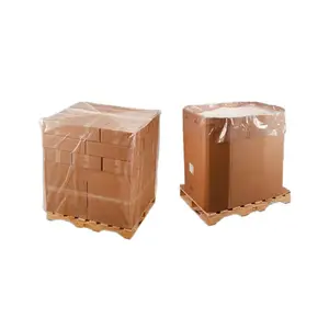 Factory Direct Price LDPE Plastic Packing Pallet Cover Waterproof Dustproof Reusable Wrap Pallet Cover Low Price