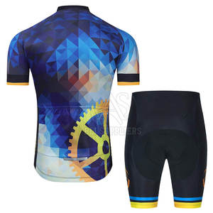Ropa deportiva 100% poliéster ciclismo uniforme personalizado ciclismo uniforme más vendido ciclismo Jersey uniforme - Product Image 2