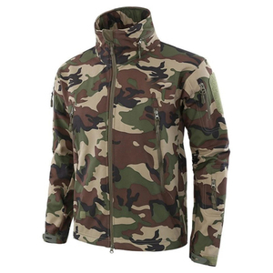 Chaqueta de Caza de Camuflaje para Hombre, Chaqueta Impermeable y Cortavientos con Forro Polar, Chaqueta de Senderismo para Acampar - Product Image 6