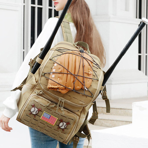 Bolsa de bate de béisbol de equipo deportivo personalizada, mochila de softbol, bolsa de bate para jóvenes y adultos con impresión por sublimación personalizada - Product Image 6