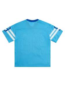 Camiseta de malla unisex, camiseta DEPORTIVA UNIVERSITARIA transpirable de secado rápido, camiseta de fútbol americano de manga corta de gran tamaño - Product Image 2