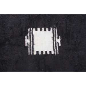 4x5.6 ft Turkish Rug, Accent Vintage Rug, <b>Brown</b> Patchwork Rug - Product Image 3