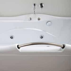 Baignoire rectangulaire à hydromassage Doris Right - Product Image 2