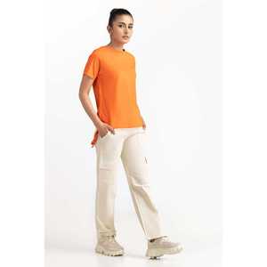 Camiseta de Punto 100% Algodón Naranja Modelo 231-213-004 a - Product Image 4