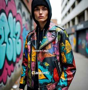 Fabricant de veste en cuir de concepteur personnalisé | OEM/ODM et usine de marque privée Fabricant de veste en cuir sur mesure - Product Image 5