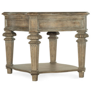 Luxury Solid Wood Executive <b>Desk</b> DESK2-0088-Rectangular House Blend <b>Office</b> <b>Computer</b> Workstation - Product Image 2