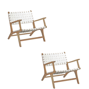 Silla de ocio, silla de comedor de ratán con teca, muebles de madera maciza para el hogar, muebles simples modernos, precio al por mayor - Product Image 4