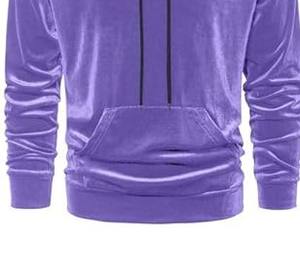 Chándal de terciopelo ligero para hombre, las mejores cosas, superventas, tendencia superior, tasa al por mayor, chándal de terciopelo para hombre totalmente personalizado - Product Image 3