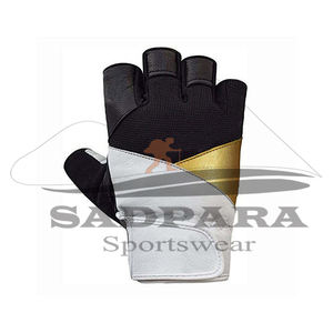 Vente en gros Gants d'haltérophilie à demi-doigts Gants d'entraînement à l'entraînement avec support de poignet Logo personnalisé Cyclisme Fitness - Product Image 3