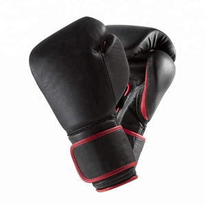 Venta al por mayor de alta calidad último diseño unisex guantes de boxeo de cuero genuino mejor producto de alta calidad guantes de boxeo de cuero - Product Image 1