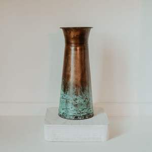 Handmade Iron Flower <b>Vase</b> Intricate Floral <b>Engravings</b> for Gifting & Enhancing Luxury Home Decor - Product Image 5