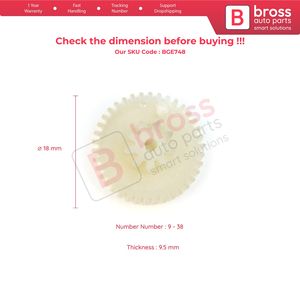 BGE748 <b>Air</b> <b>Conditioner</b> Heater Vent Flap Control Motor Actuator Repair Gear for Sprinter 906 Vito 639 Crafter 2E 2F 3008 5008 MK1 - Product Image 2