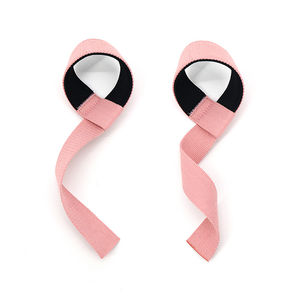 Sangles de poignet de gymnastique en coton de haute qualité sangles de levage pour l'entraînement à l'haltérophilie et à la dynamophilie - Product Image 4