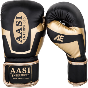 Customized Unisex muay thai Boxing gloves <b>cow</b> hide leather or Artificial leather sports kickboxing - Product Image 3