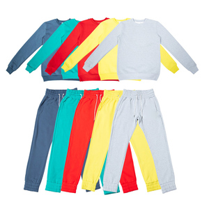 Conjunto Deportivo de Invierno para Hombre, Pantalones Deportivos de Algodón 100% Pesado con Puños Elásticos Personalizados, Estilo Jogging - Product Image 1
