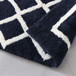 Tapis de salle de bain de luxe pour sol de salle de bain, baignoire, douche, tapis de bain en microfibre doux et absorbant, tapis de bain antidérapant, tapis de bain moelleux - Product Image 5