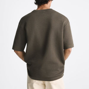 เสื้อยืดผู้ชายย้อนยุคสีกรดซักโลโก้แบบวินเทจไซส์ใหญ่พิเศษออกแบบโลโก้ได้ตามต้องการ - Product Image 3