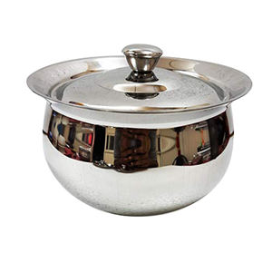 Vaisselle de table Pot de service gravé à la main Pot de service de stockage des aliments design - Product Image 1