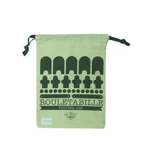 Sac à dos en coton biologique certifié GOTS, réutilisable, respectueux de l'environnement, avec cordon de serrage, impression de logo personnalisée, petite taille, plusieurs couleurs - Product Image 5