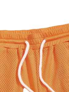 Pantalones Cortos Deportivos de Malla de Doble Capa, 100% Poliéster, Conjuntos de Ropa Urbana, Costura Interior de 5 Pulgadas, Gimnasio, Baloncesto, Personalizables, Pantalones Cortos de Malla para Hombre - Product Image 4