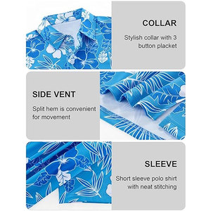 Polos de Golf para Hombre que Absorben la Humedad, para Entrenamiento al Aire Libre, Partidos de Club y Viajes - Product Image 5