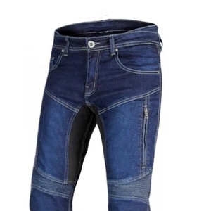 Motorcycle riding wear trousers made for comfort driven touring with durable textile and CE level 1 knee arrmor - Product Image 3