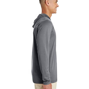 Sudaderas y sudaderas atléticas activas de manga larga que absorben la humedad en seco para hombre - Product Image 3