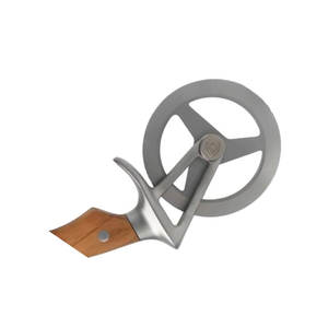 Couteau à pizza pliable antidérapant de haute qualité, très vendu, hache forgée à la main en acier à haute teneur en carbone, acier inoxydable en gros - Product Image 4