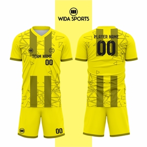 Uniformes de Fútbol de Malla de Poliéster, Impresión por Sublimación, Ropa Deportiva para Hombre y Mujer, Conjuntos de Uniformes de Fútbol Personalizados - Product Image 3