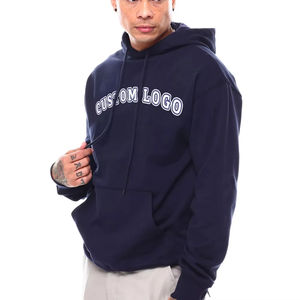 Fabricant de sweatshirts à capuche de haute qualité en coton éponge française avec broderie de logo personnalisé sweatshirts à capuche - Product Image 1