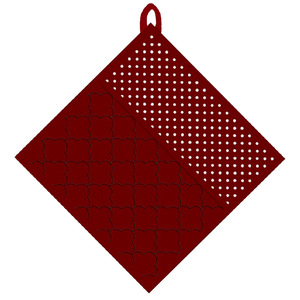 Manchon de four en coton imprimé avec poche, résistant à la chaleur, taille personnalisée au prix d'usine - Product Image 5